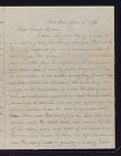 Letter from George to Aunt Maria